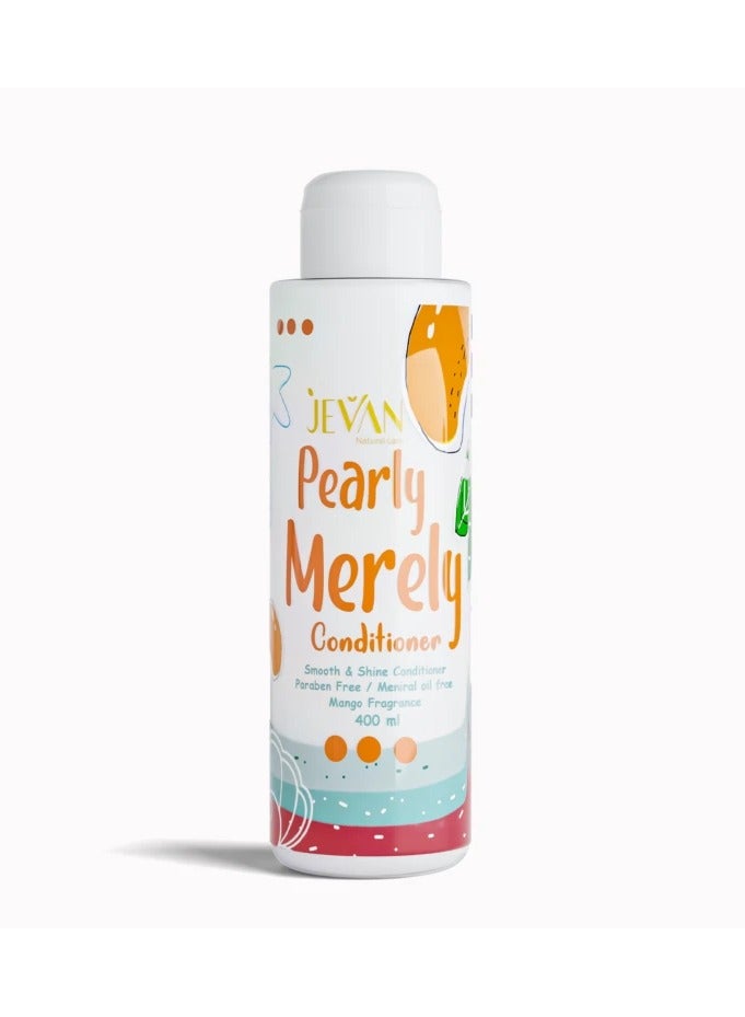 JEVAN Pearly Merely Smooth & Shine Conditioner | 400ML  - Image 1