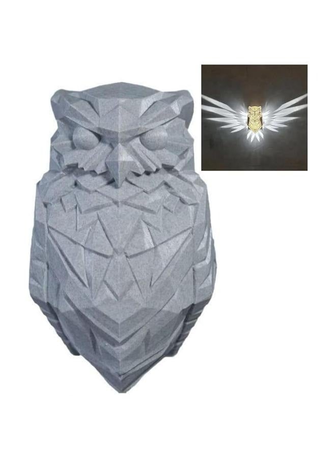 3D  LED Wall Lamp, LED Home Decoration Lamp, Atmosphere Rendering Lamp, for Study, Bedroom, Dining Room, Stairway, Hallway, Bar, Built-in Battery and Hook, Turn on and go(night owl) - Image 1