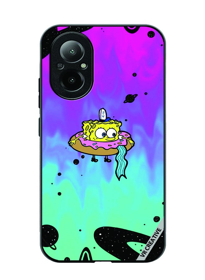 VR CREATIVE Protective Case Cover For Realme C67 4G Spongebob Design Multicolour - Image 1