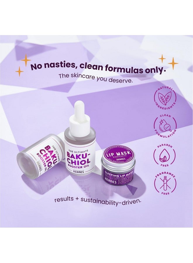 Handmade Heroes 2% Bakuchiol Oil With Sugarcane Squalane All Natural Retinol Alternative Facial Oil For Radiant And Line Smoothing 10Ml Travel Size Skincare - Image 2
