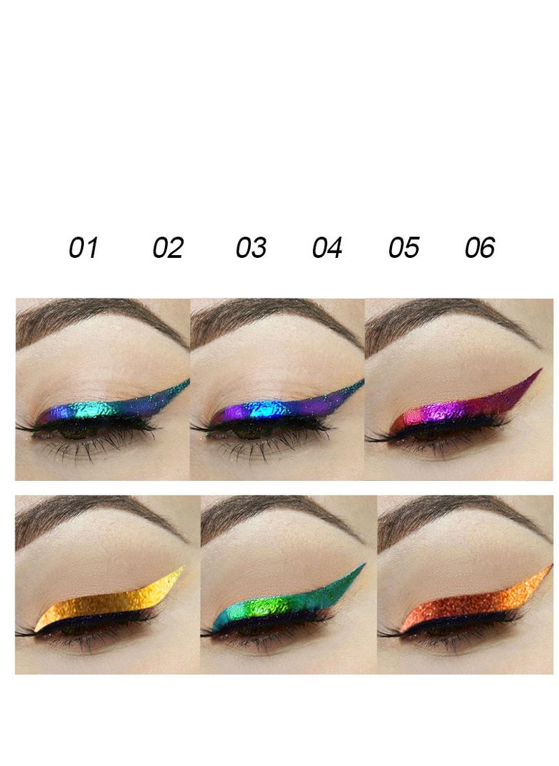 Fit Colors Optical Chameleon Eyeliner 6 Sets Light Transformation Stage Eyeliner  - Image 5