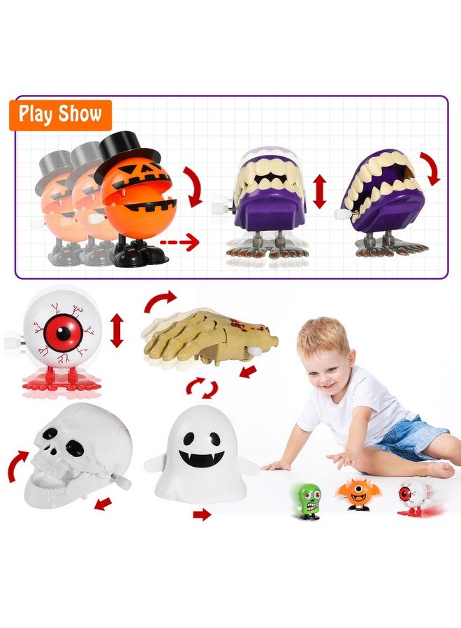 Max Fun 30Pcs Halloween Wind Up Toys Assortment Halloween Toys for Kids Halloween Party Favors Goody Bag Filler Treat Bag Stuffers Halloween Treats Prizes - Image 4
