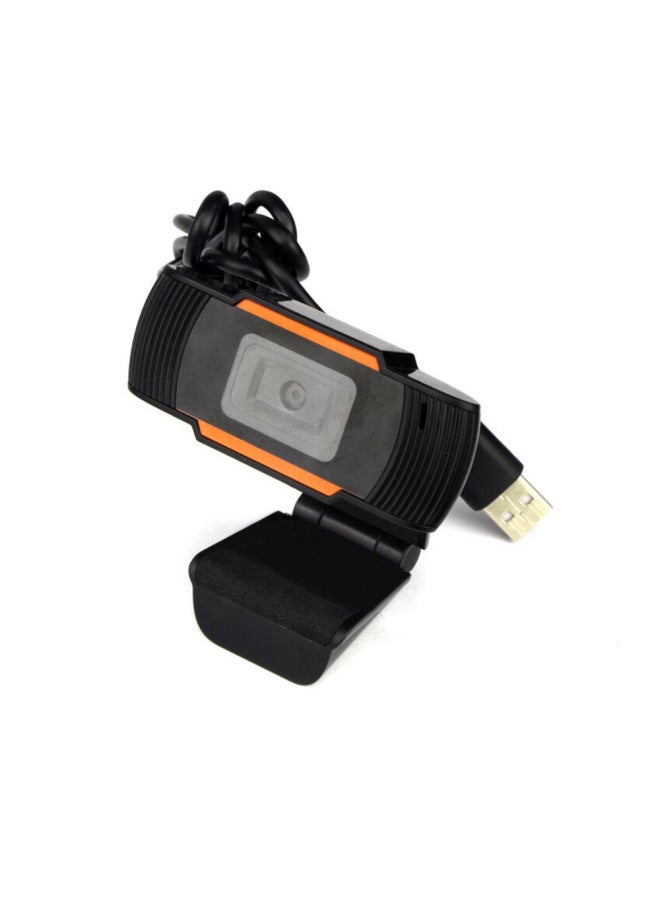 M26 Spot Desktop Notebook With Microphone Night Vision Six Lights Webcam Computer Network Video Camera-Color:M0160 + Box (1080p) - Image 1