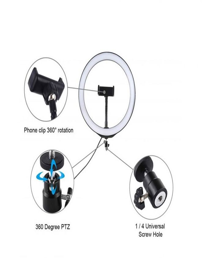 Ring light 26 cm for live broadcasting and professional photography, model UN-260 - Image 4