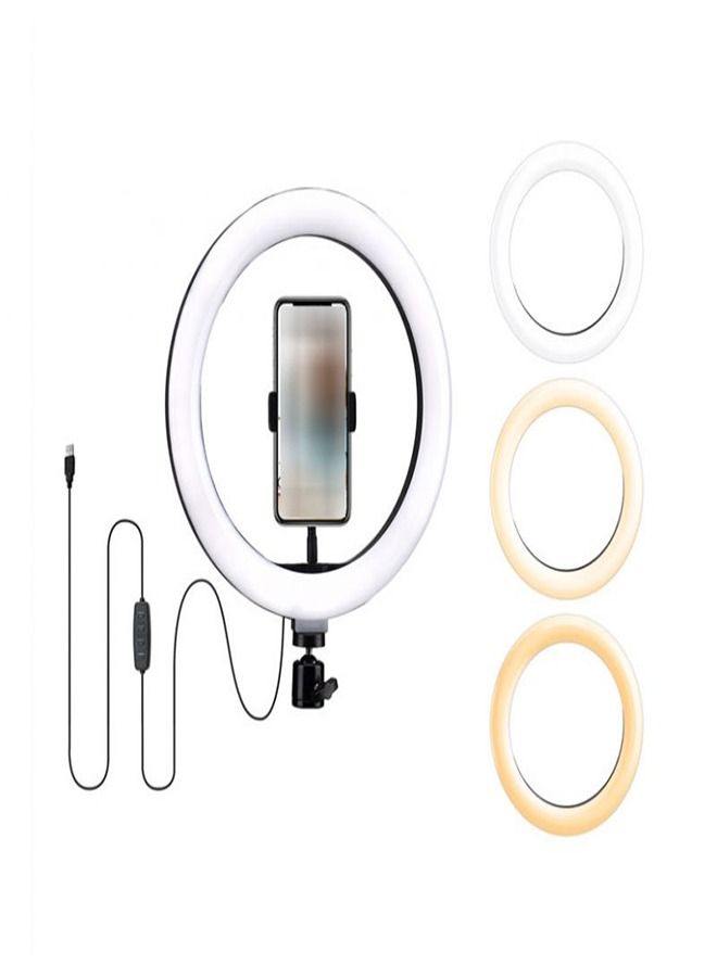 Ring light 26 cm for live broadcasting and professional photography, model UN-260 - Image 3