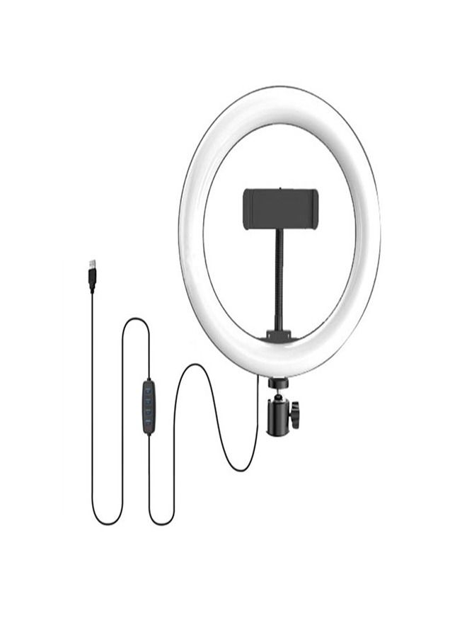 Ring light 26 cm for live broadcasting and professional photography, model UN-260 - Image 1