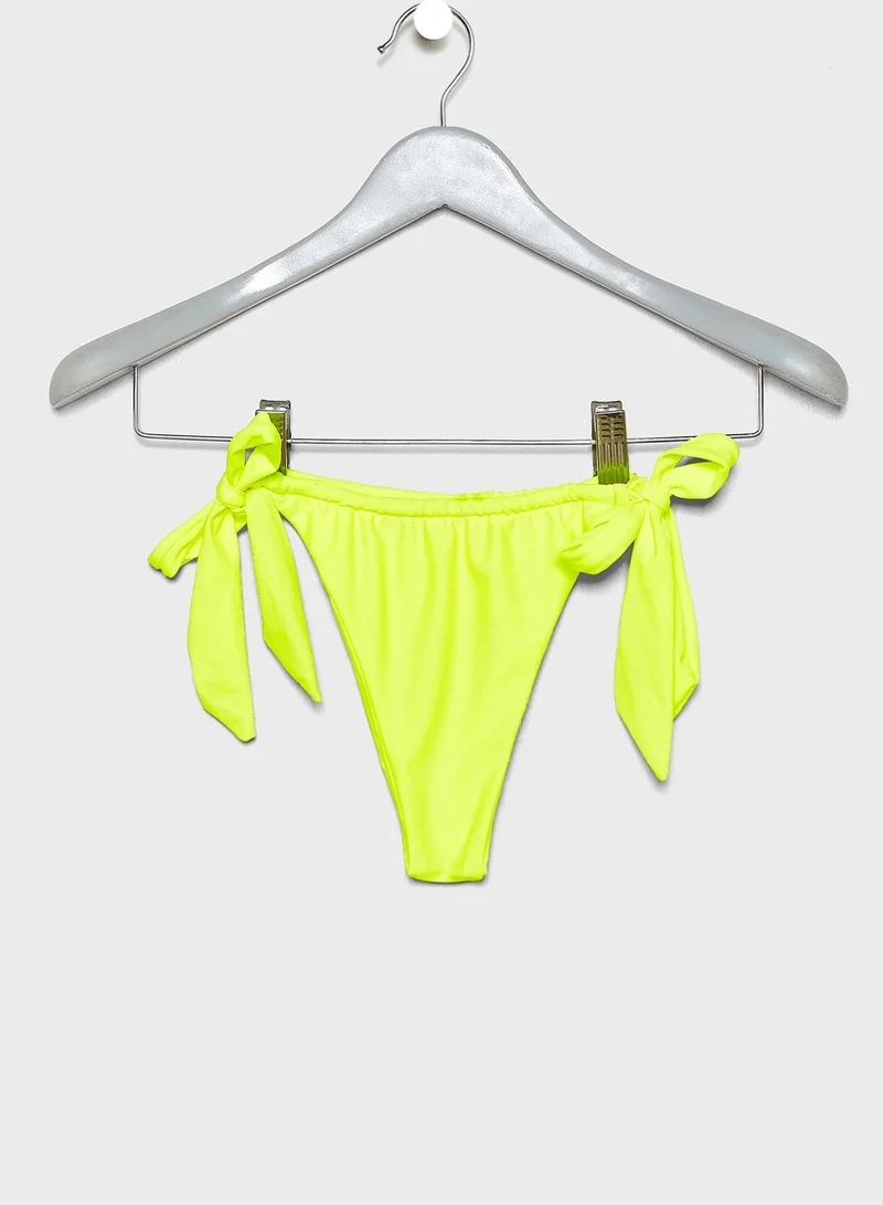 Coconut Cove Jenna Halter Neck Tie Detail Bikini Set