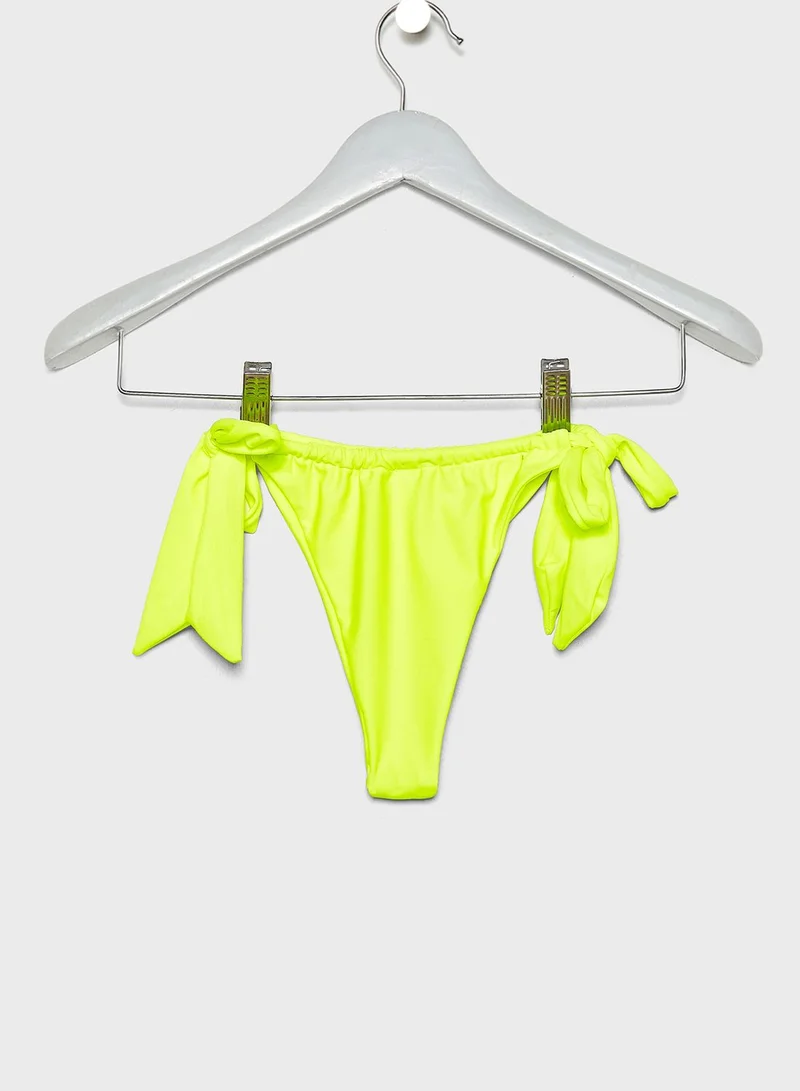Coconut Cove Jenna Halter Neck Tie Detail Bikini Set