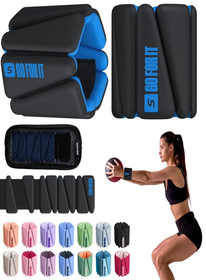 SPORTBIT Wrist and Ankle Weights Black - Image 1