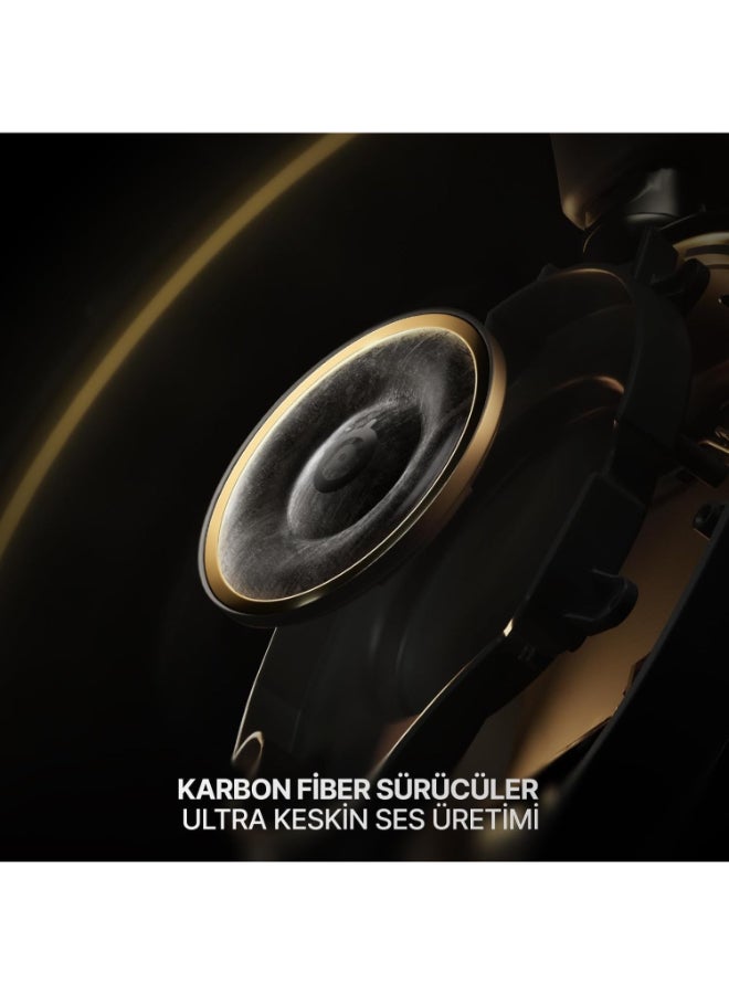steelseries Arctis Nova Elite Gaming Headset – Hi‑Res Wireless 96kHz/24‑Bit, Carbon Fiber Drivers, OmniPlay Multi-Device Mix, Dual Swappable Batteries, Active Noise Cancellation, Bluetooth 5.3, USB-C & 3.5mm, PC/PS5/Xbox/Switch/Mobile, Obsidian | 61661 - Image 4