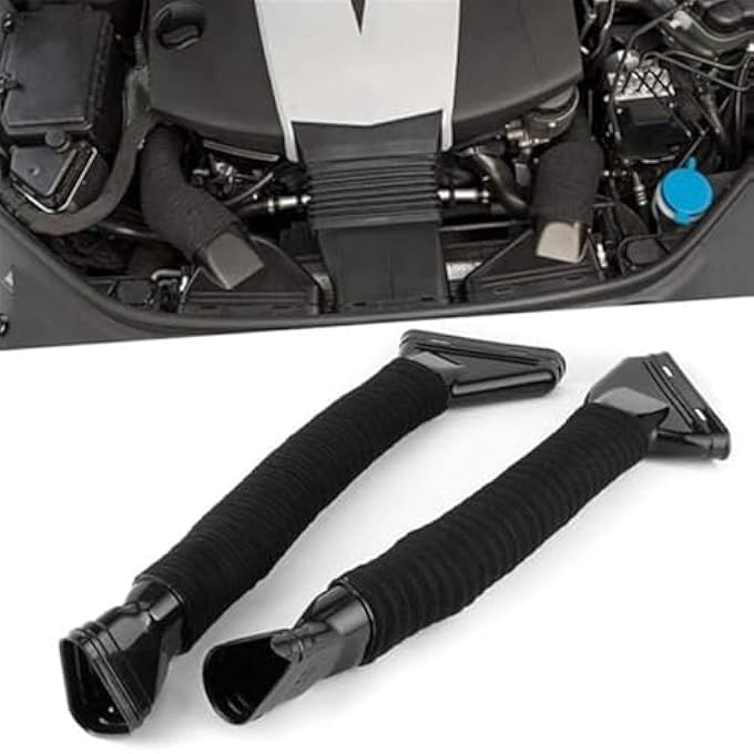 QASULER For, ML350 GLS350 GL350 GL500 ML300 2012-2016 6420948797 6420948897 Air Intake HoseTube Cleaner Duct Hose Car Air Intake Pipe(BLACK Right) - Image 4