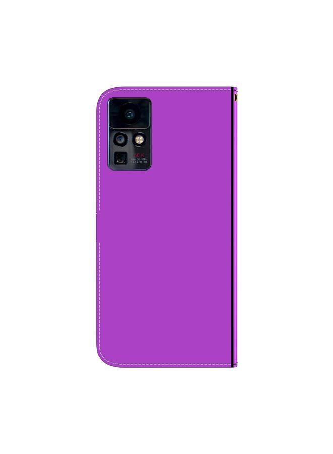 S-TOP Case For Infinix Zero X / X Pro Imitated Mirror Surface Horizontal Flip Leather Phone Case - Image 3