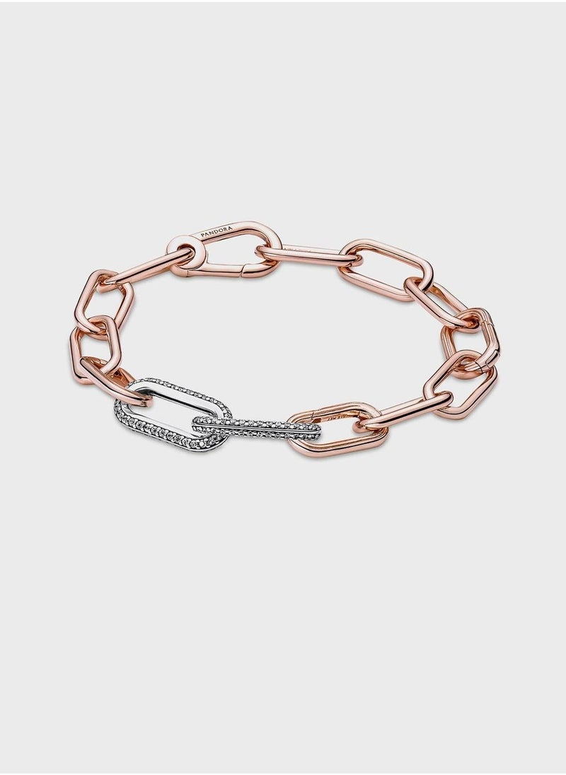 PANDORA Pandora Me Styling PavÃ© Double Link  - Image 2