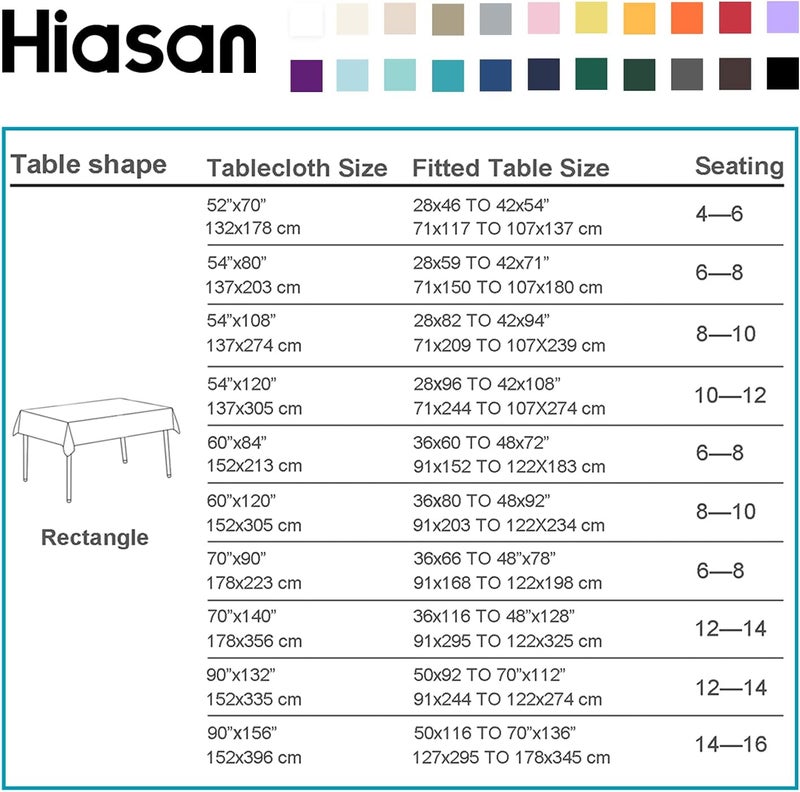 Hiasan Red Rectangle Tablecloth  Waterproof and Spillproof Washable Fabric Christmas Table Cloth for Dining Room Kitchen and Outdoor Use 60 x 84 Inch - Image 5