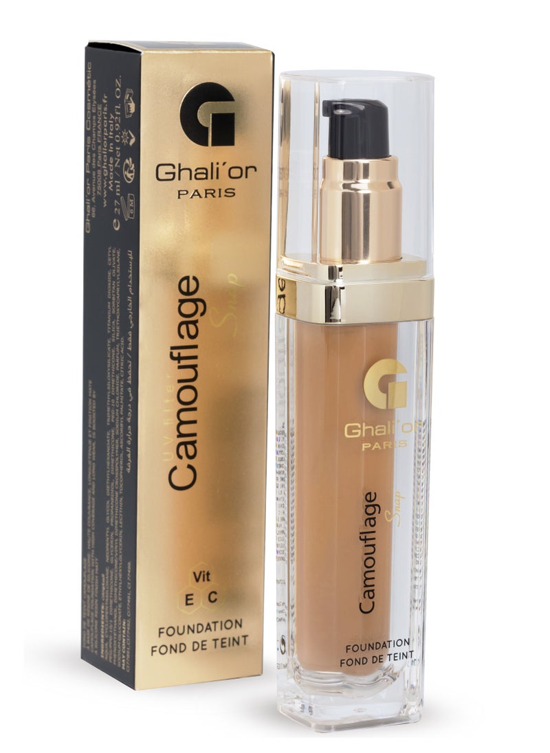 Ghalior_Paris Foundation Camouflage Caramel 515  - Image 1