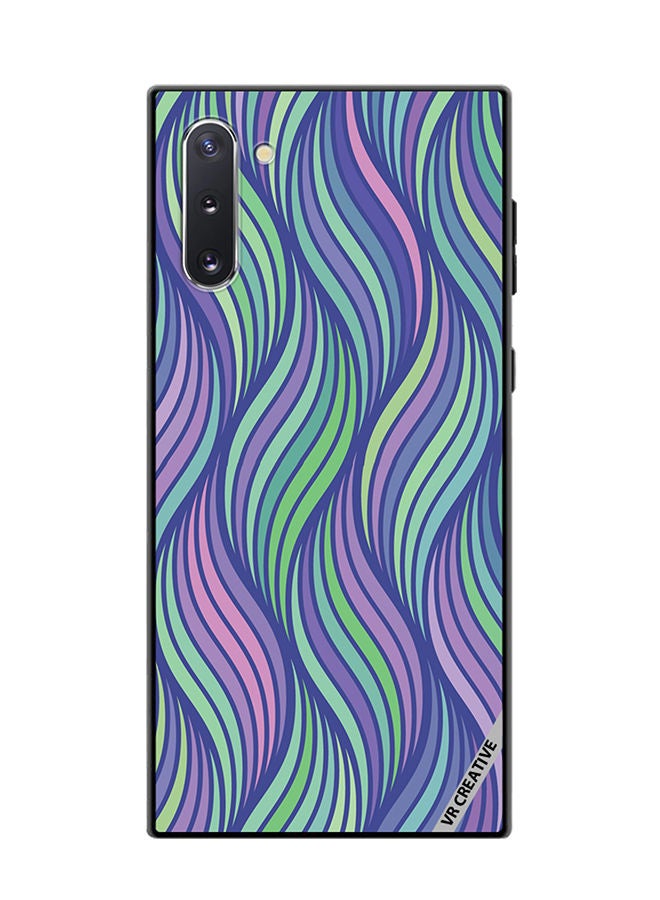 VR CREATIVE Protective Case Cover For Samsung Galaxy Note10 5G Strips Design Multicolour - Image 1
