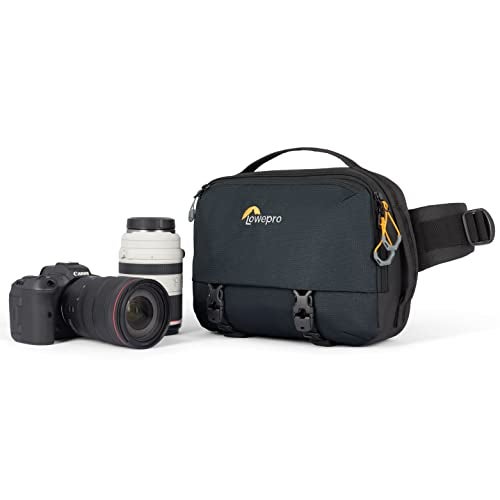 Lowepro Trekker Lite SLX 120, Compact Camera Backpack with Tablet Pocket, Camera Bag for Full Frame Mirrorless, Tripod Attachment, Water Bottle Holder, Black - Image 1