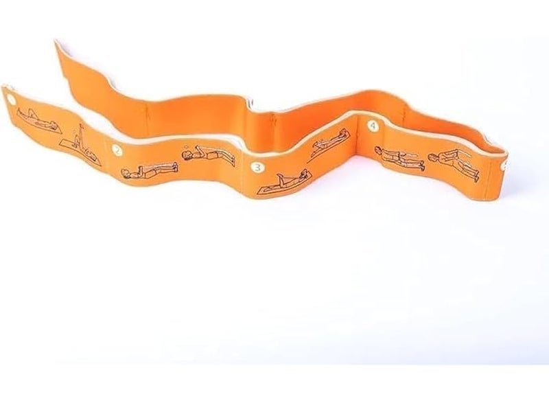 Fitness resistance band, adult elastic gymnastics band, Latin training bands, Pilates resistance bands, gymnastics and ballet resistance bands, split resistance bands for home workouts - Image 1