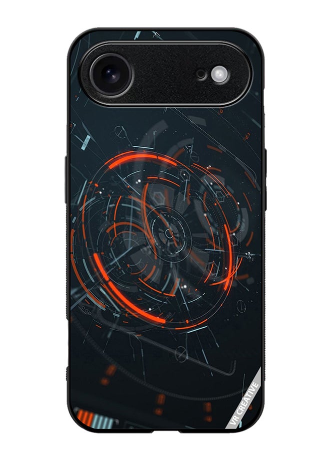 Protective Case Cover For Apple iPhone 17 Air Tech Design Multicolour