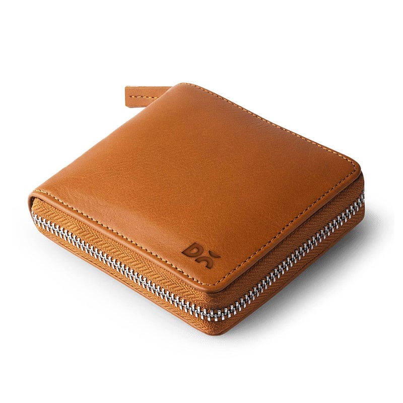 Daily Objects Women's Zip Wallet | Made with Vegan Leather Material | Carefully Handcrafted | Holds up to 8 Cards | Slim and Easy to Fit in Pocket | Coin Pocket with Button Closure - Image 1