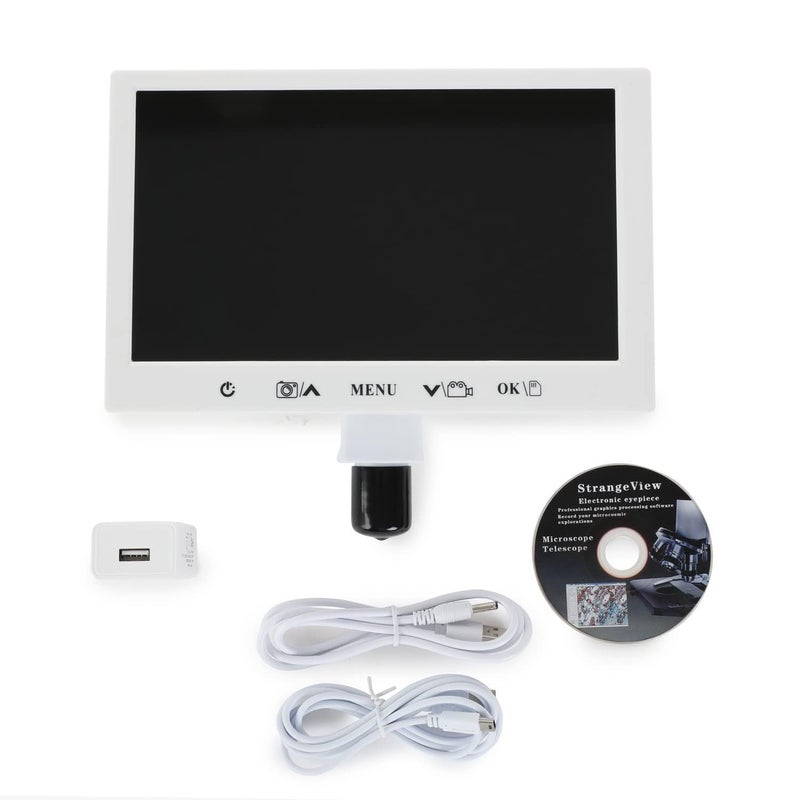 AmScope  9 Screen with Builtin Camera for Microscopes  HDC10923 - Image 4