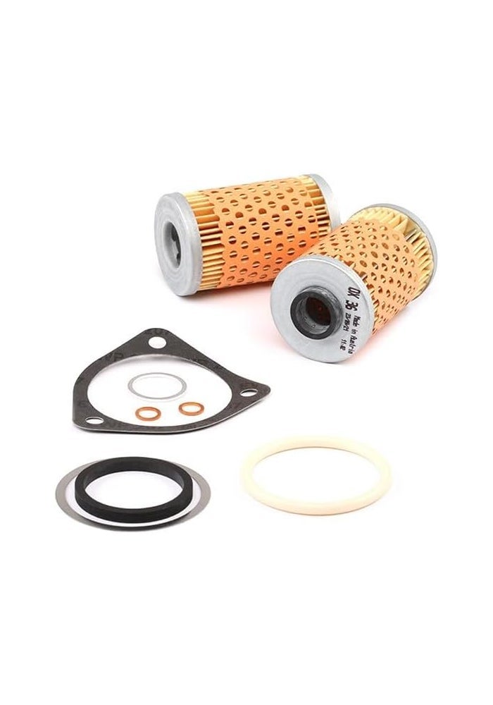 MAHLE OX 36D Oil Filter with Gaskets and O-Rings - Image 3