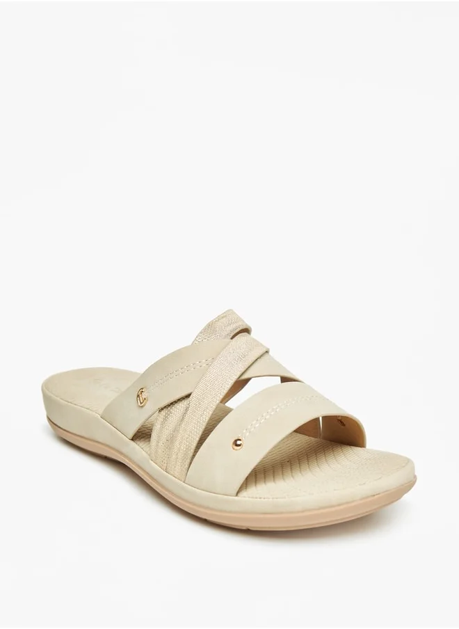 Le Confort Strappy Slip-On Flat Sandals