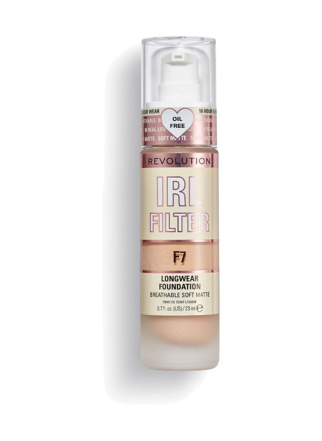 REVOLUTION - Revolution IRL Filter Longwear Foundation F7 - Image 1