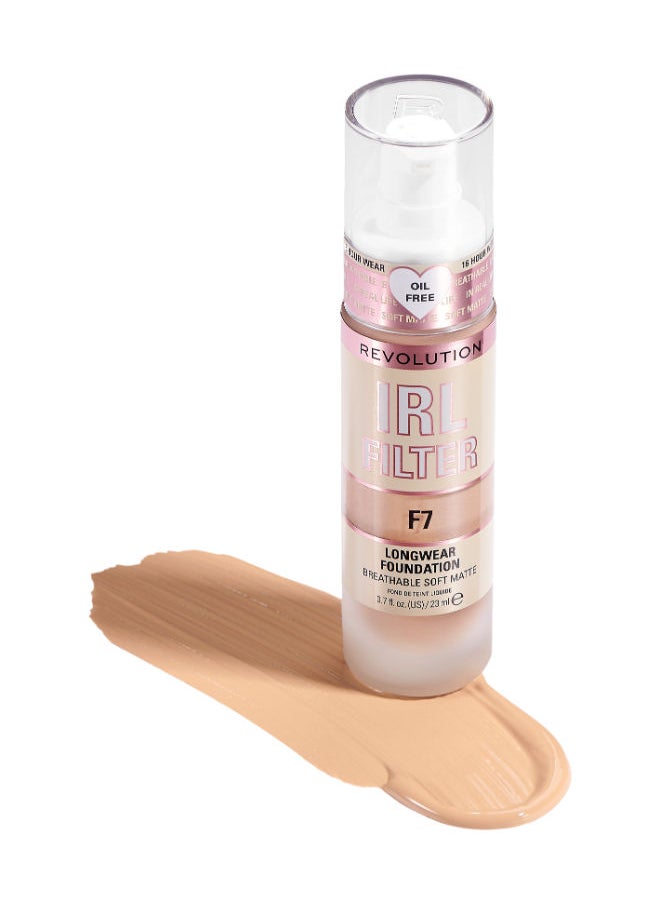 REVOLUTION - Revolution IRL Filter Longwear Foundation F7 - Image 1