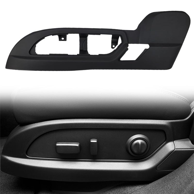 Driver Seat Trim Panel Driver Seat Track Cover fit for GMC Acadia Chevrolet Chevy Traverse Buick Enclave 2009 2010 2011 2012 2013 2014 2015 2016 2017 25941769 926091 Side Panel Guard Track Cover