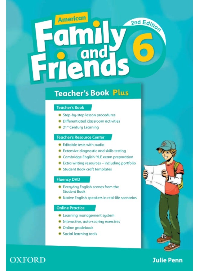 Oxford American_Family_and_Friends - English language curriculum for children level 6_Teachers_Book - Image 1