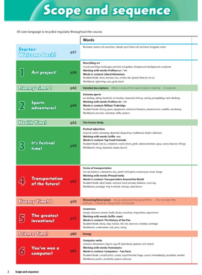 Oxford American_Family_and_Friends - English language curriculum for children level 6_Teachers_Book - Image 3