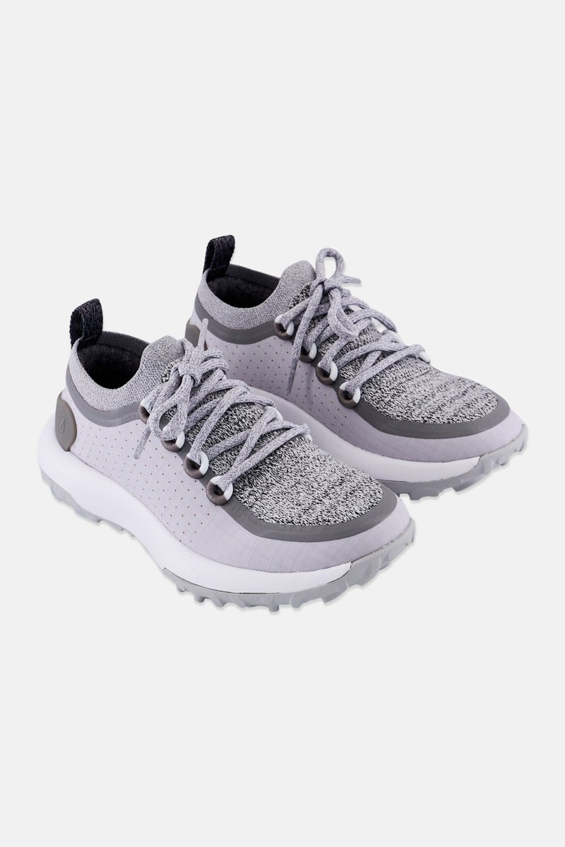 Allbirds Women Wide Lace Up Casual Shoes, Grey - Image 1