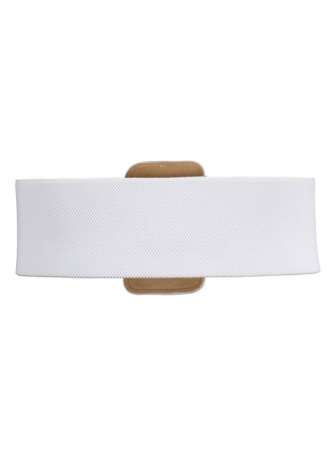 Ladies High Stretchy Waist Wide Patent Fashion Plain Leather Belt White L - pzsku/Z1AC791FED8C7FADC8FE6Z/45/_/1718301548/d5c66cd5-cdd9-4e53-b5e5-86bbb708f7f6