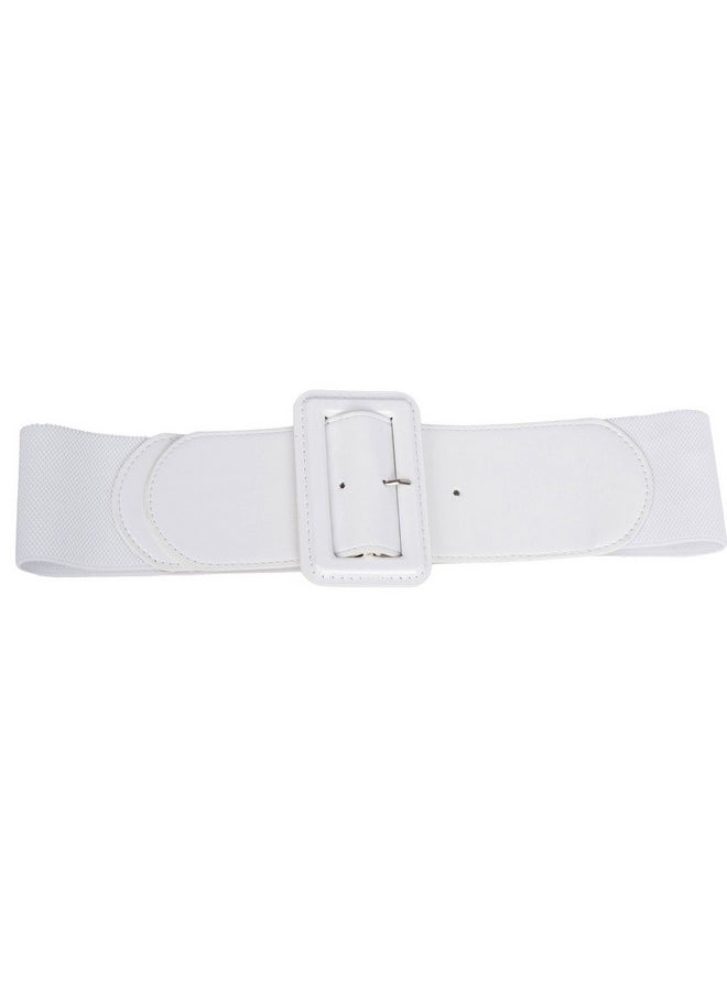 Ladies High Stretchy Waist Wide Patent Fashion Plain Leather Belt White L - pzsku/Z1AC791FED8C7FADC8FE6Z/45/_/1718301551/6e1da0ec-b689-4081-bfe8-b5888c73dcc9