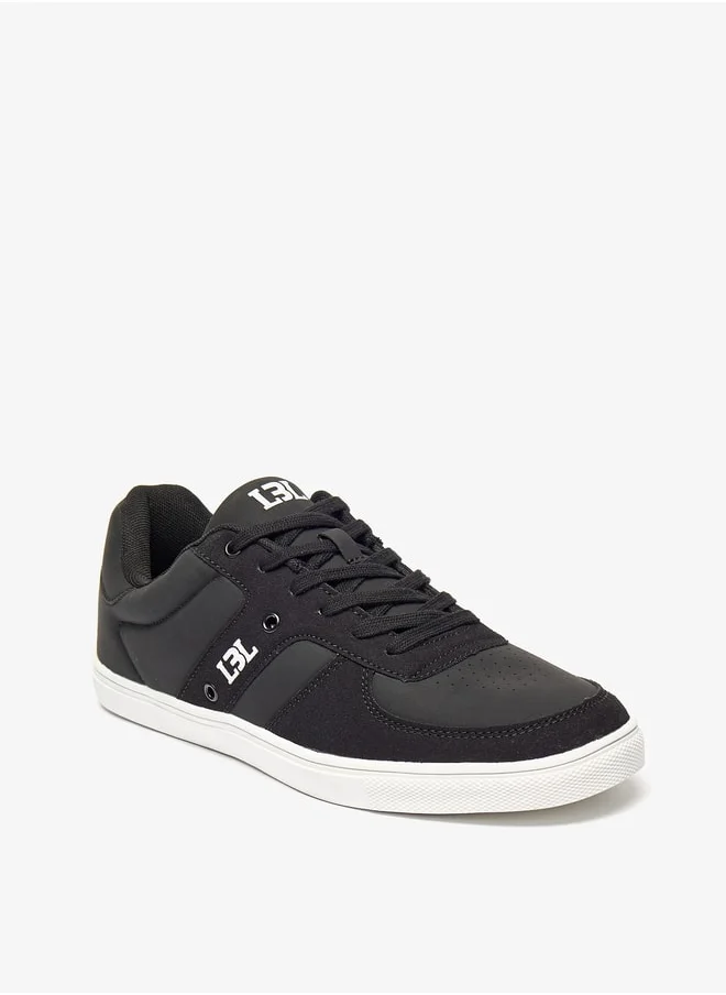 LBL by Shoexpress Men Textured Lace-Up Sneakers