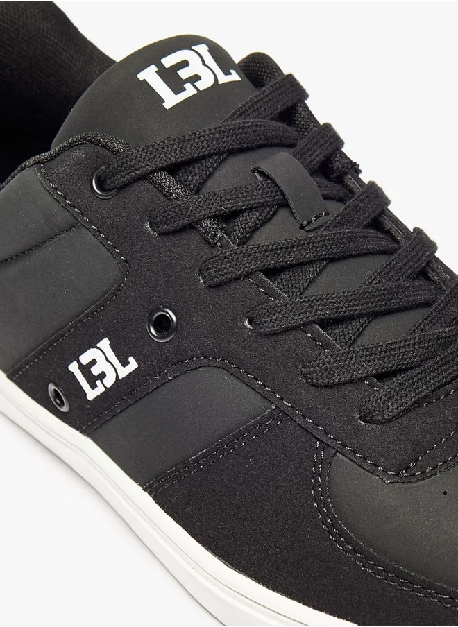 LBL by Shoexpress Men Textured Lace-Up Sneakers