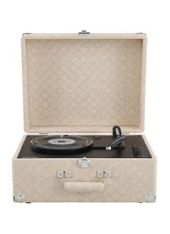 Crosley Crosley CR6253B-LT Anthology Vintage 3-Speed Bluetooth in/Out Suitcase Turntable Light Tan  - Image 1