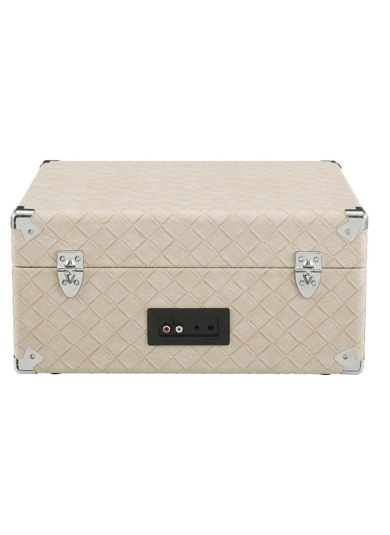 Crosley - Crosley CR6253B-LT Anthology Vintage 3-Speed Bluetooth in/Out Suitcase Turntable Light Tan - Image 1