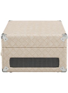 Crosley Crosley CR6253B-LT Anthology Vintage 3-Speed Bluetooth in/Out Suitcase Turntable Light Tan  - Image 4