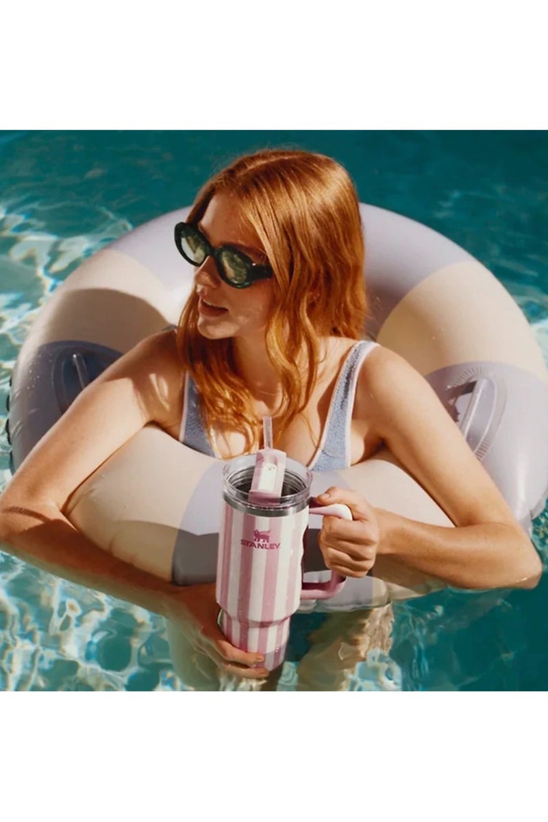 STANLEY Quencher H2.0 Tumbler with Handle and Straw 40 oz Flowstate 3 Position Lid Cup Holder Compatible for Travel Insulated Stainless Steel Cup - Image 3