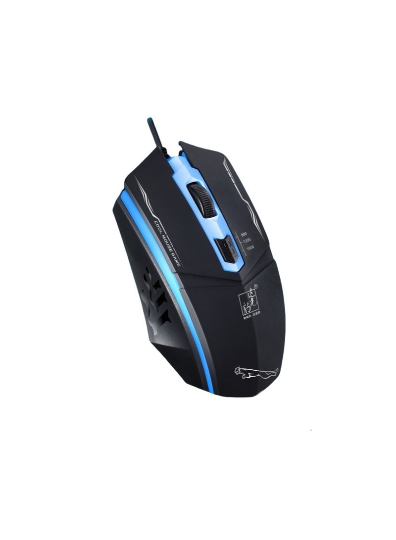 EBMINI New Frontier Esports Gaming Mechanical Silent Wired Mouse