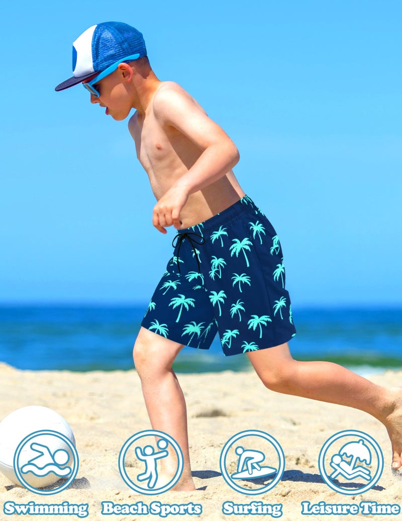 Sarfel Boys Swim Trunks with Boxer Brief Liner Boys Bathing Suits Size 14-16 Teen Boy Swim Trunks 14-16 Boy Swimsuit Teen Boy's - Image 4