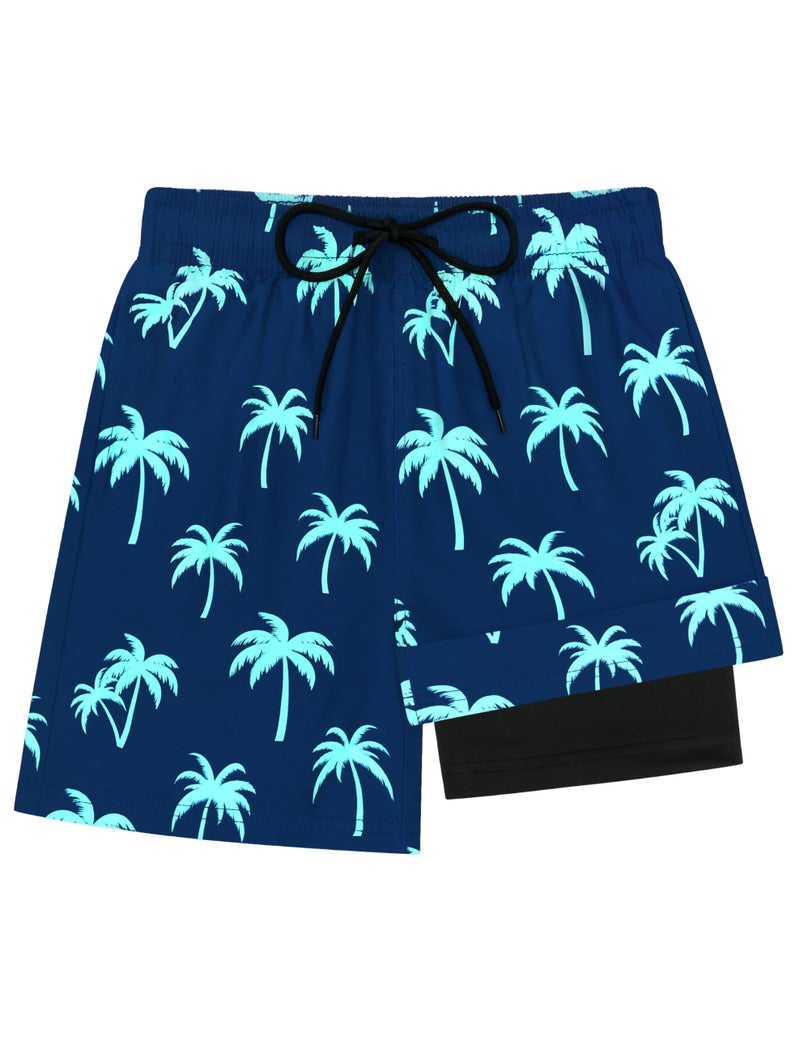 Sarfel Boys Swim Trunks with Boxer Brief Liner Boys Bathing Suits Size 14-16 Teen Boy Swim Trunks 14-16 Boy Swimsuit Teen Boy's - Image 1