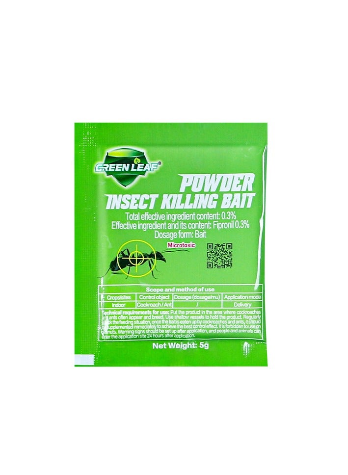 Green Leaf 10 Pcs Anti Ant Bait Powder - Image 1