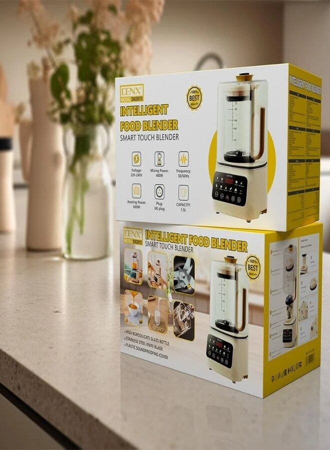 DENX DX2072 600W 1.5L Smart Food Blender - Image 2