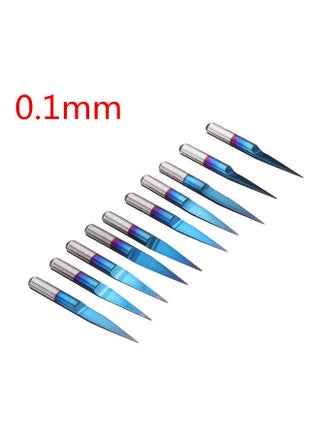 10-Piece Tungsten Carbide V Shape Engraving Bit Blue - pzsku/Z1AC80347C18C7E97EDC8Z/45/_/1690782100/ec7936ab-4615-4d83-86f8-bed9a7812cb1