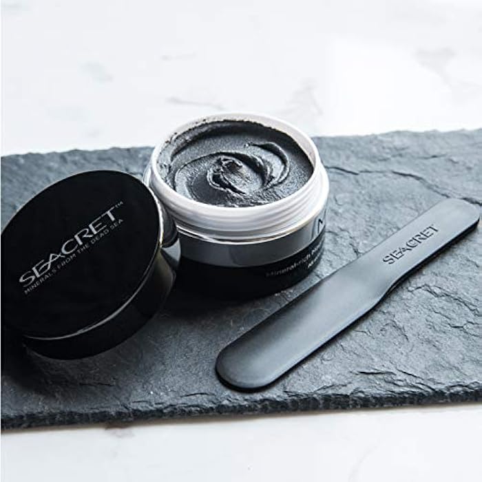 SEACRET Minerals M4 Mud Mask, Facial Mask, Dead Sea, Mineral Rich Magnetic Mask for Face, 1.8 Fl Oz / 51 ml - Image 2