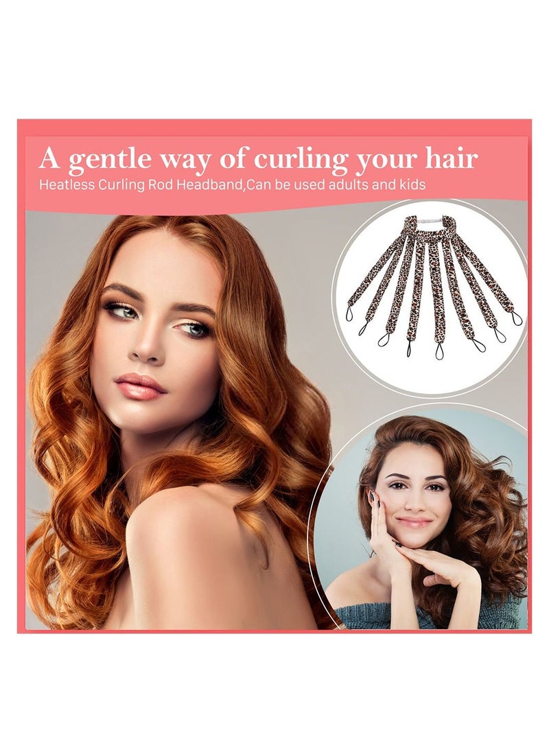 Sharpdo - Heatless Hair Curlers, Octopus Curler Heatless Headband, No Heat Curling Rod Heatless Curls Headband, Soft Satin Lazy Hair Curlers, No Heat Hair Curlers for Overnight - Image 1