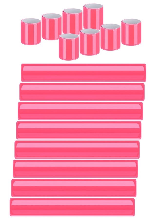 Hoemwarm 20Pcs Reflector Snap Bands High Visibility Safety Wristbands for Running, Cycling, Walking, Night Outdoor Activities - Image 1